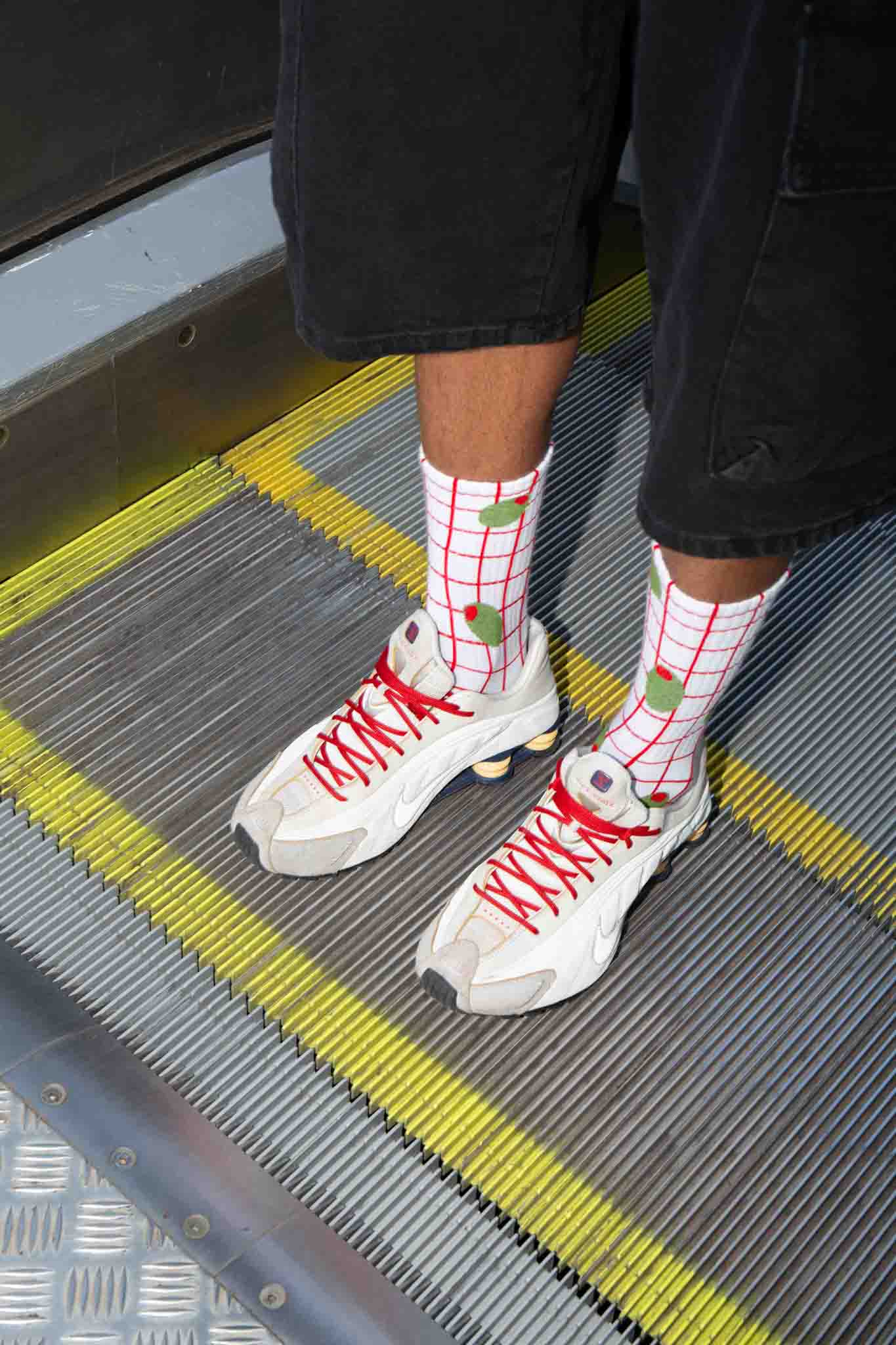 Olive Socks - socks Eat My Socks Modern Love Store Glasgow