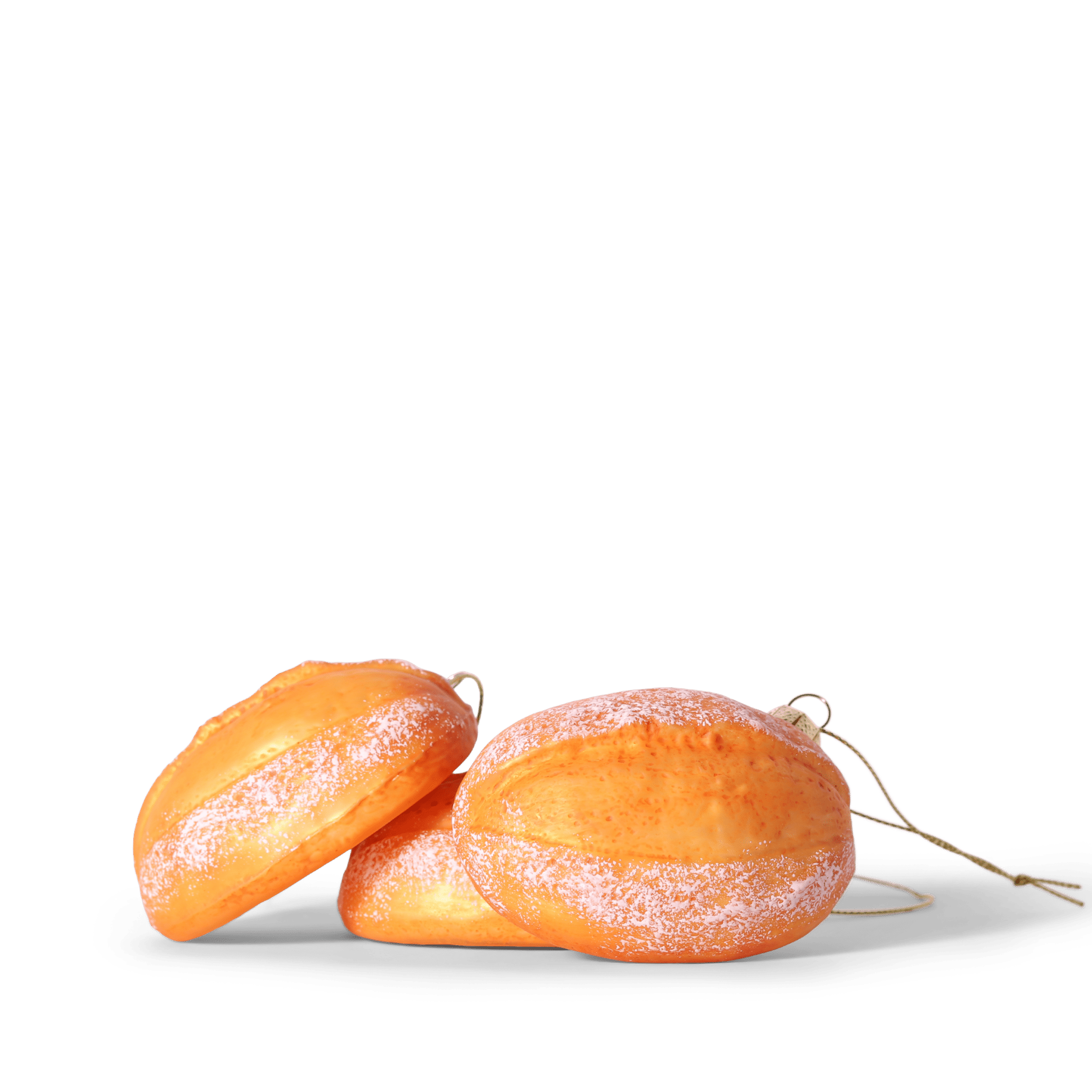 Sourdough Bread Glass Decoration, 7cm - studio THIE Modern Love Store Glasgow