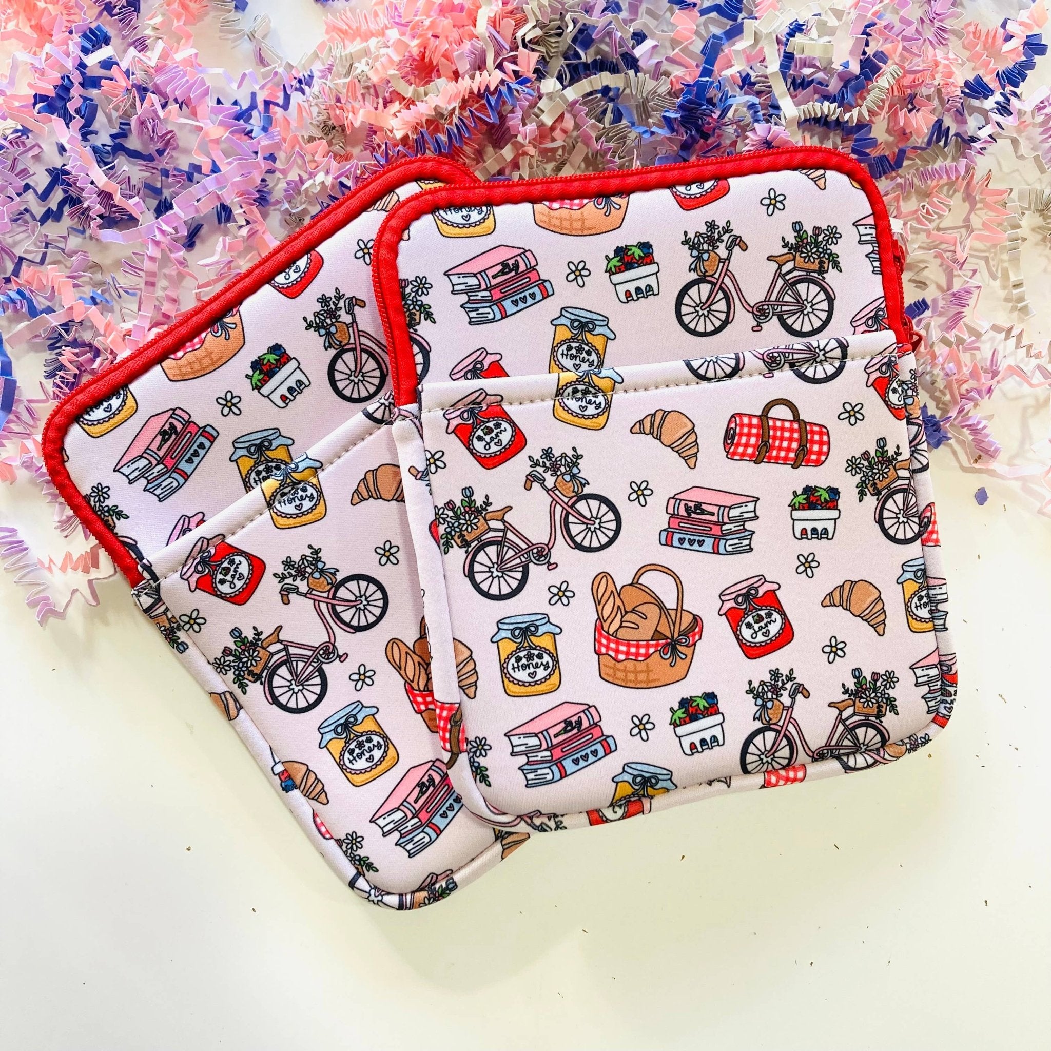 Spring Picnic Kindle Sleeve - The Stickityboo Co Modern Love Store Glasgow