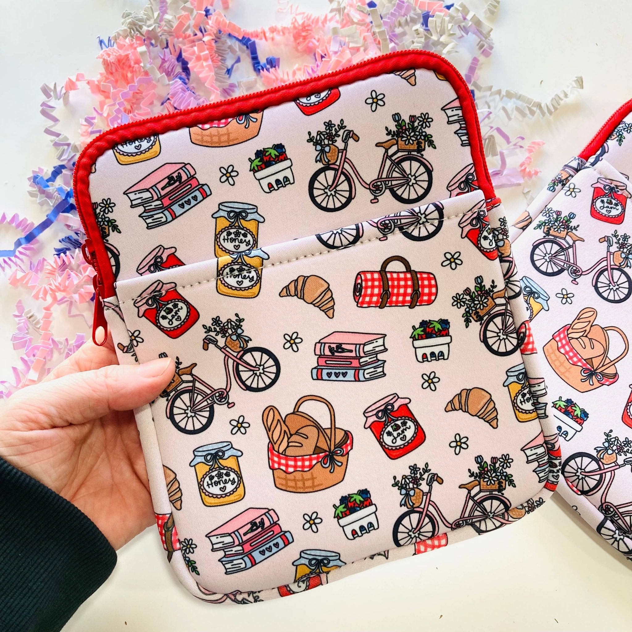 Spring Picnic Kindle Sleeve - The Stickityboo Co Modern Love Store Glasgow