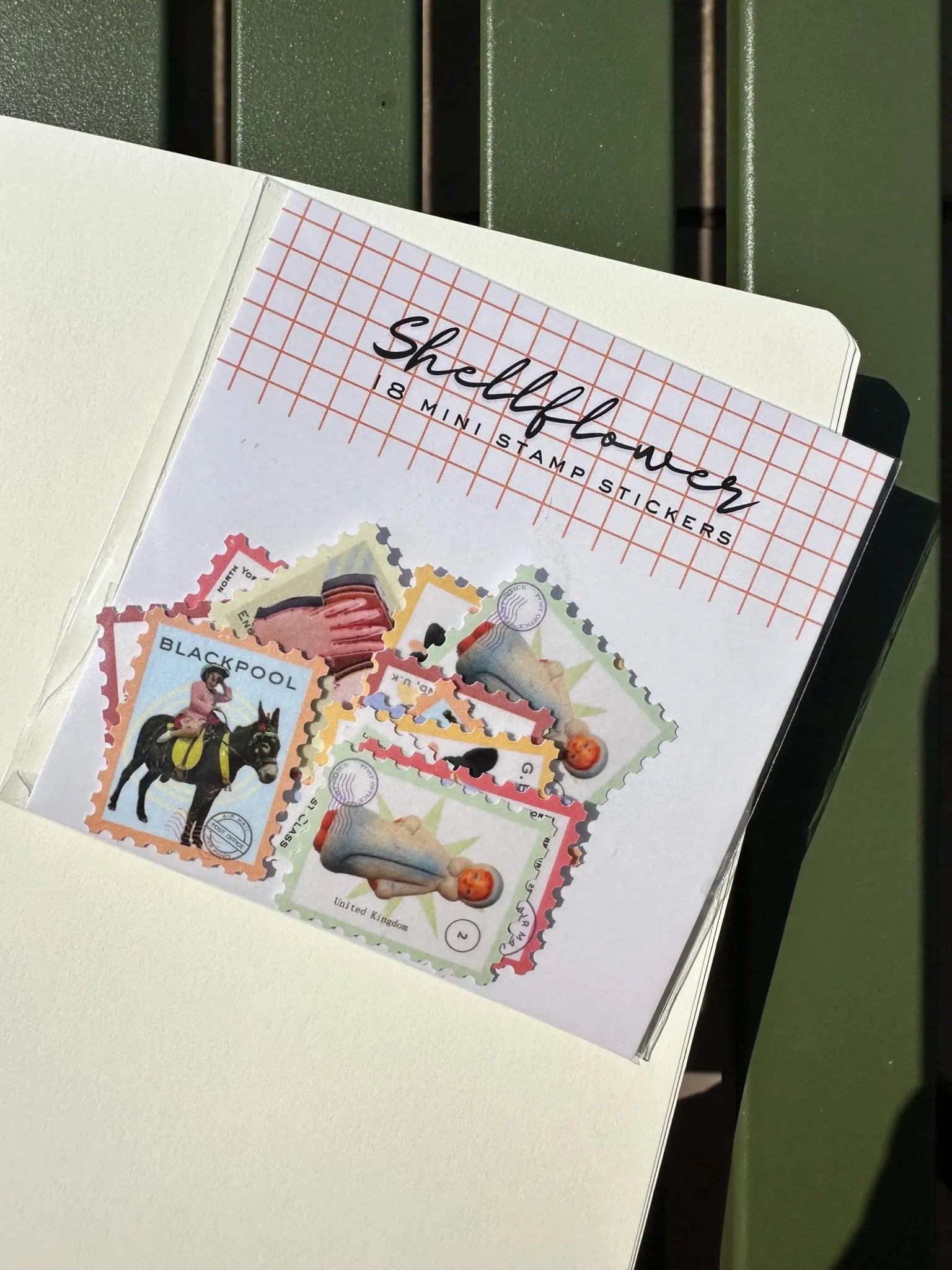 Stamps Washi Flake Stickers  - Shellflower Modern Love Store Glasgow