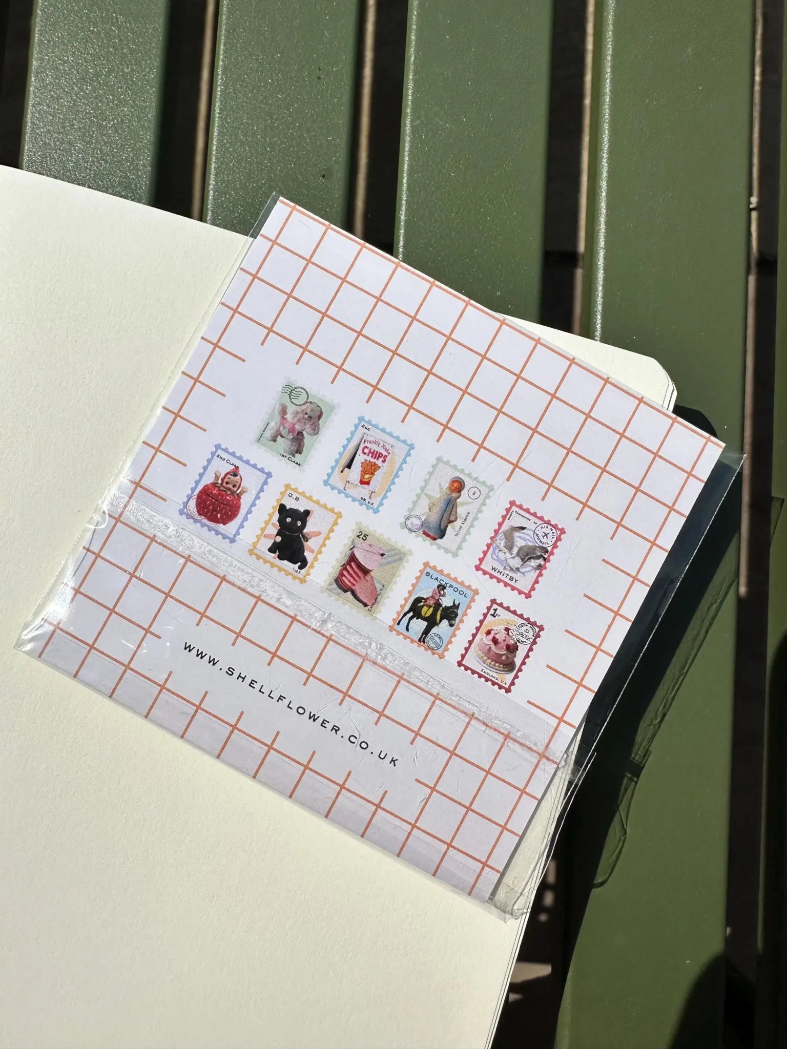 Stamps Washi Flake Stickers  - Shellflower Modern Love Store Glasgow