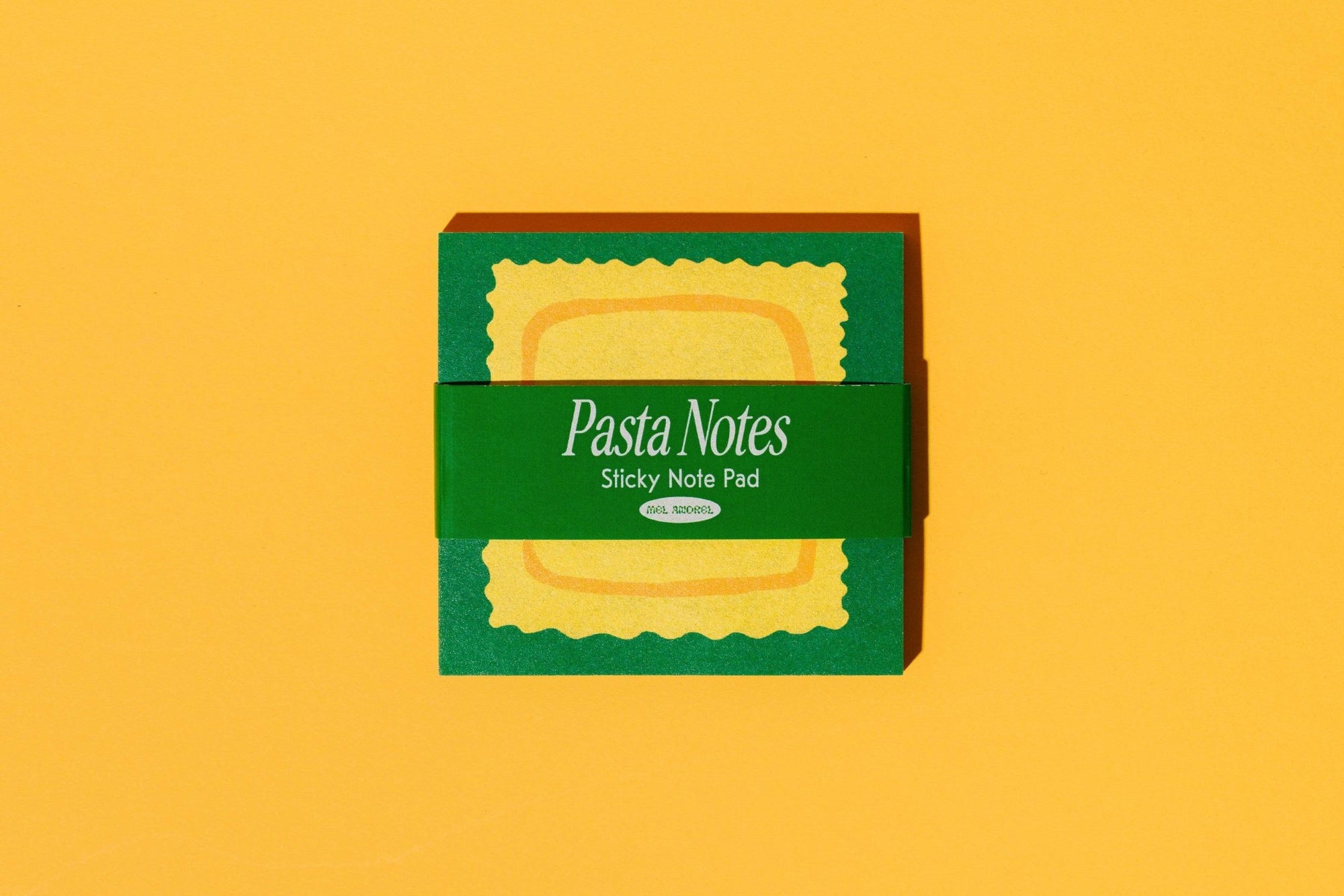 Pasta Sticky Notes - Stationary Mel Andrel Modern Love Store Glasgow