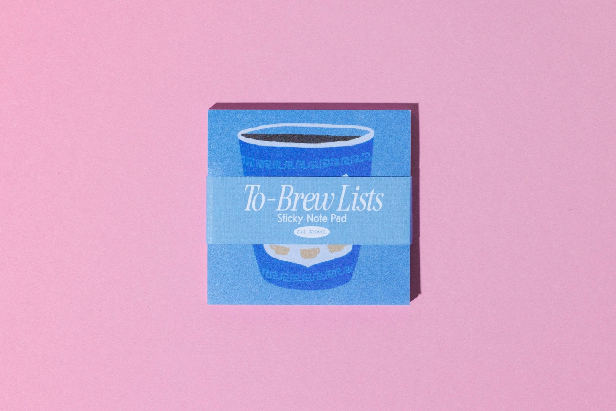 To - Brew List Sticky Notes stationery  Stationary