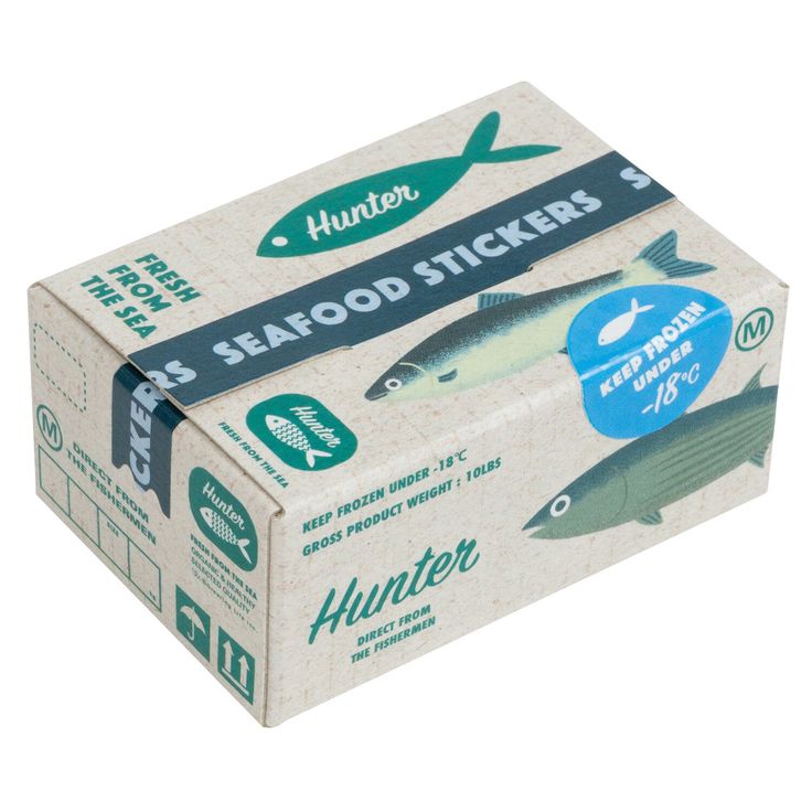 Haco Fish Stickers - sticker Greeting Life America Modern Love Store Glasgow