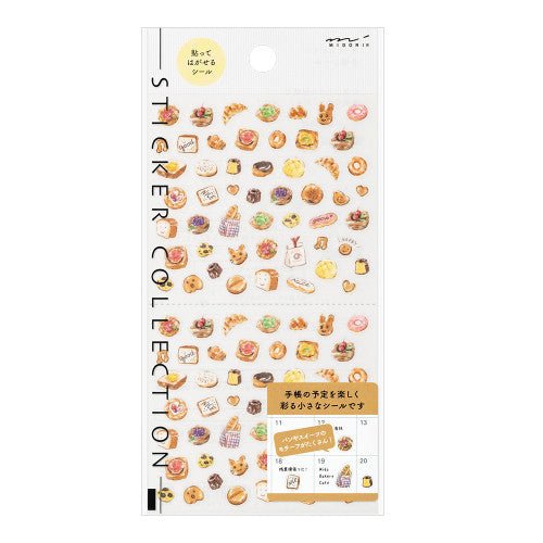 Midori Sticker Bread stationery 4902805826815 sticker