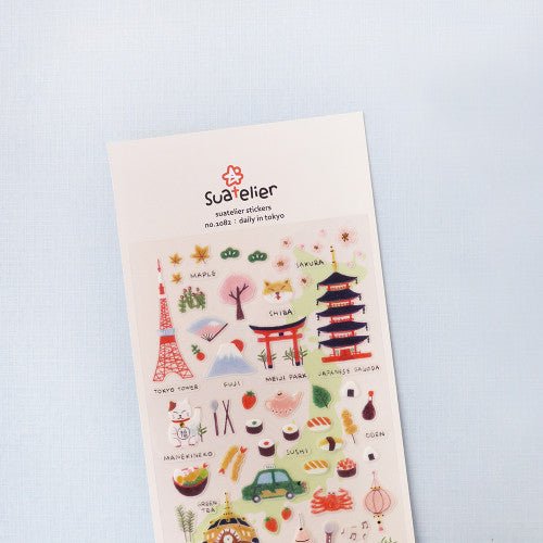 Suatelier Sticker - Daily in Toyko - sticker Suatelier Modern Love Store Glasgow
