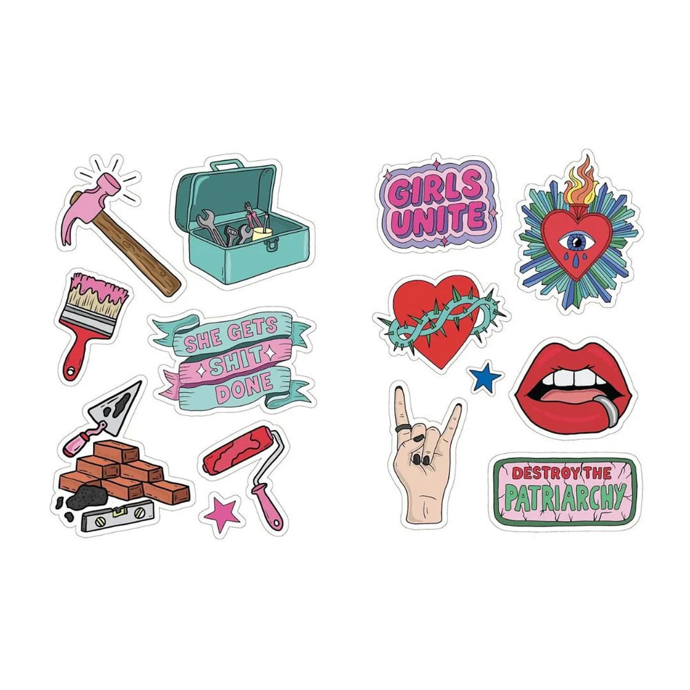 Stickers Against the Patriarchy - A Little Sticker Book