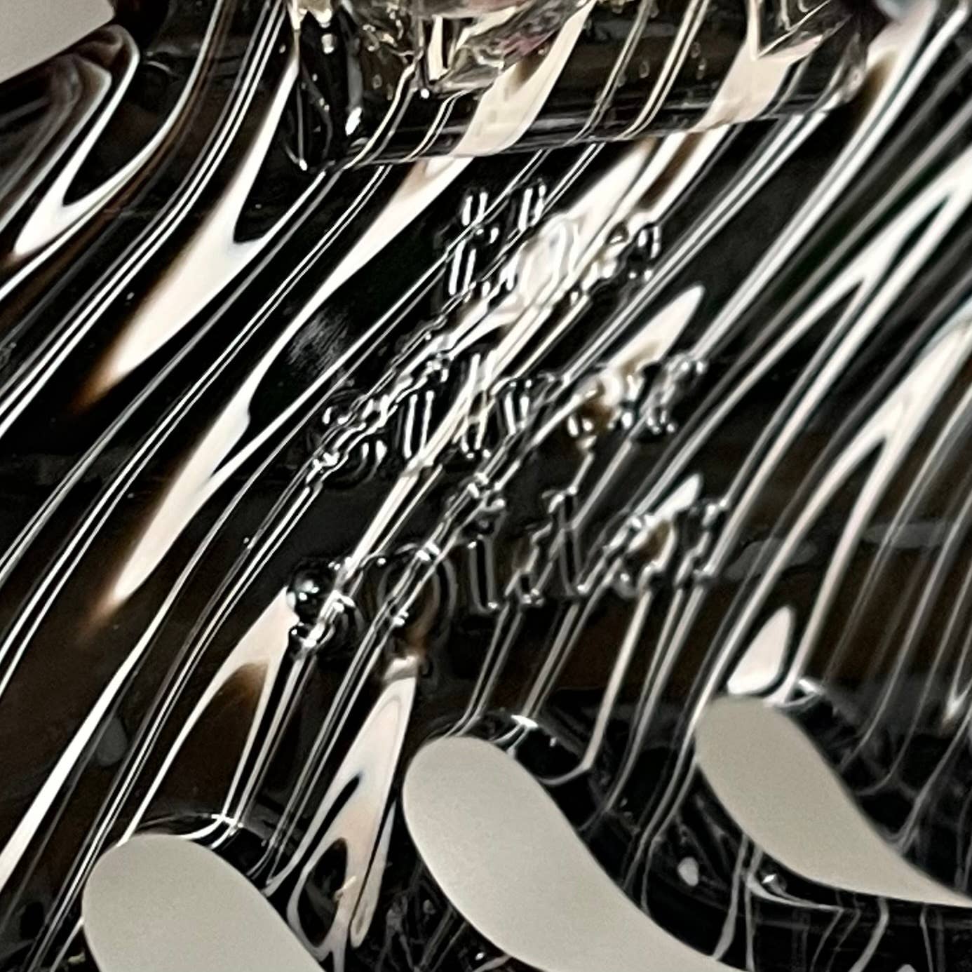 Still Emo Rhinestone Hair Claw Clip - The Silver Spider Modern Love Store Glasgow