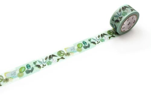 Washi Tape - Colour Series - Green - 20mm stationery 