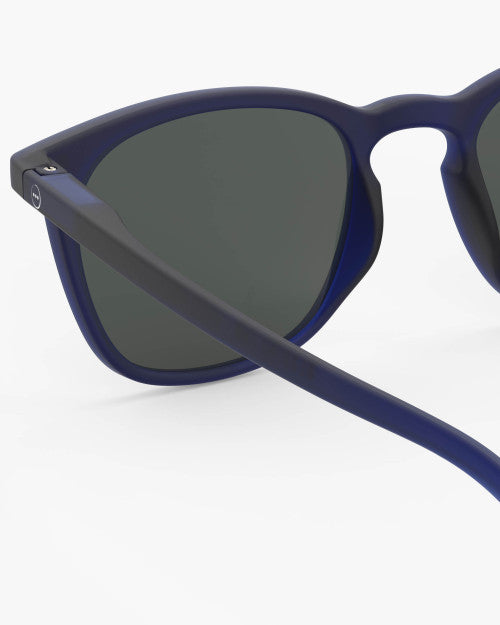 IZIPIZI #E midnight blue sunglasses — overhead view