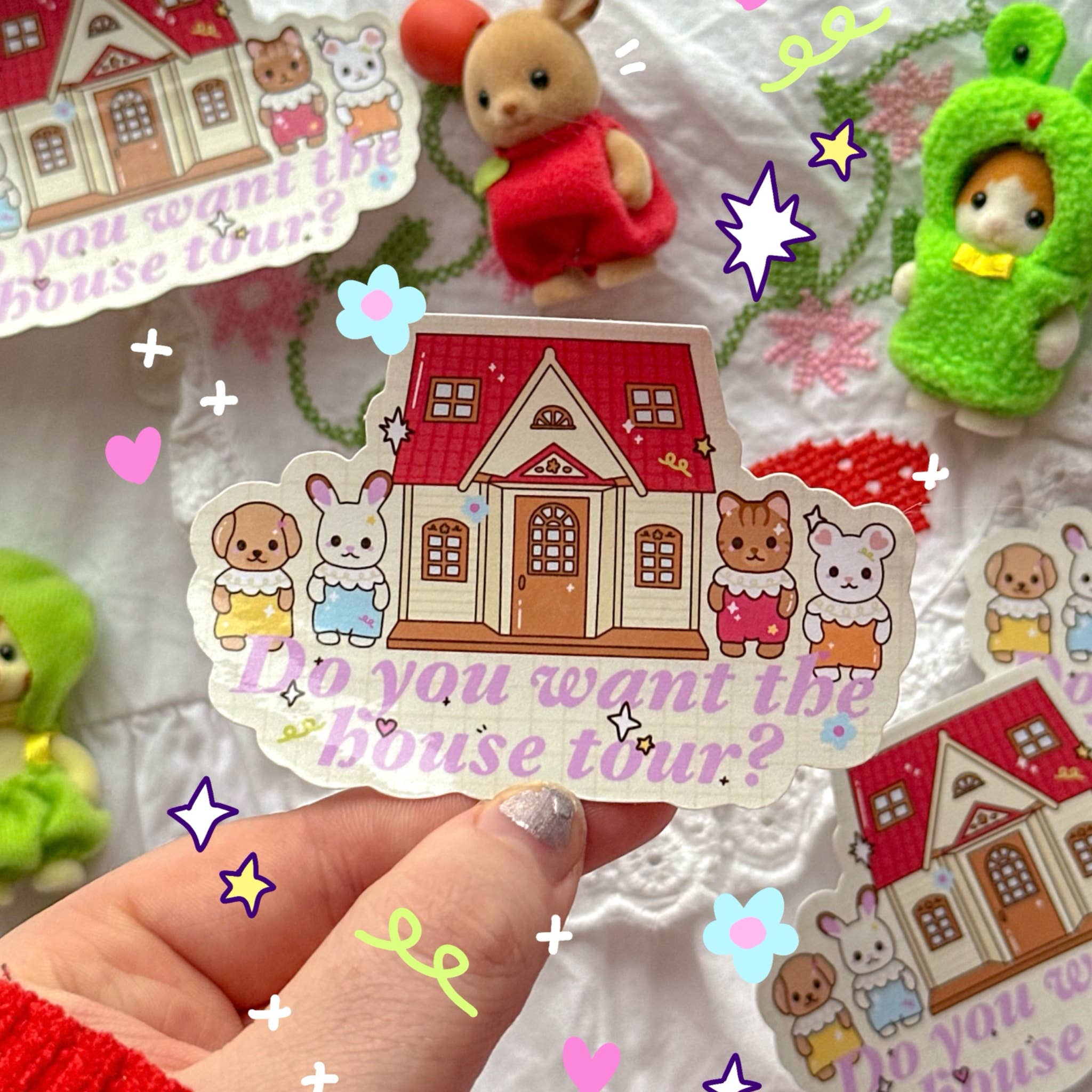 House Tour Sticker stationery 