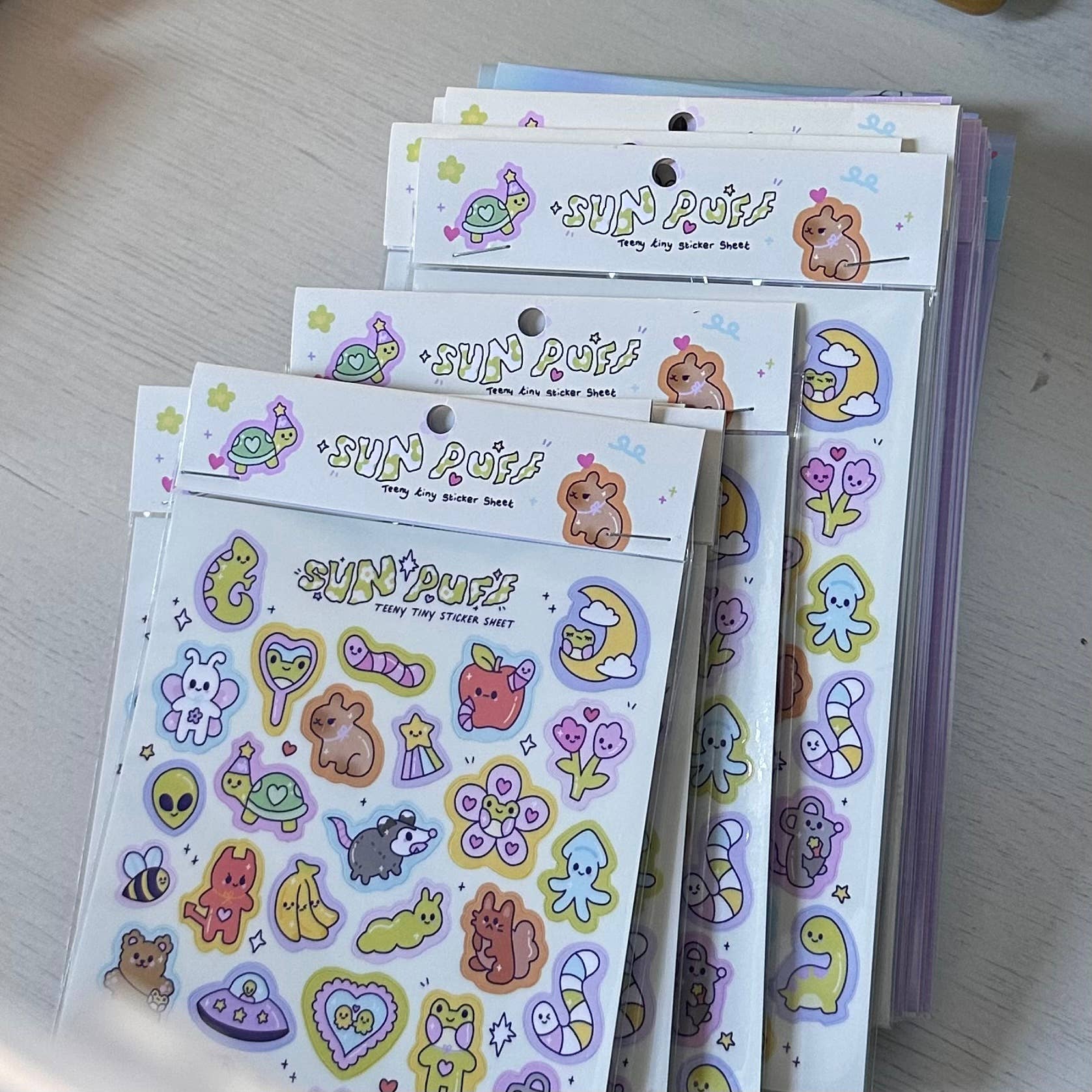 Teeny Tiny Sticker Sheet stationery 