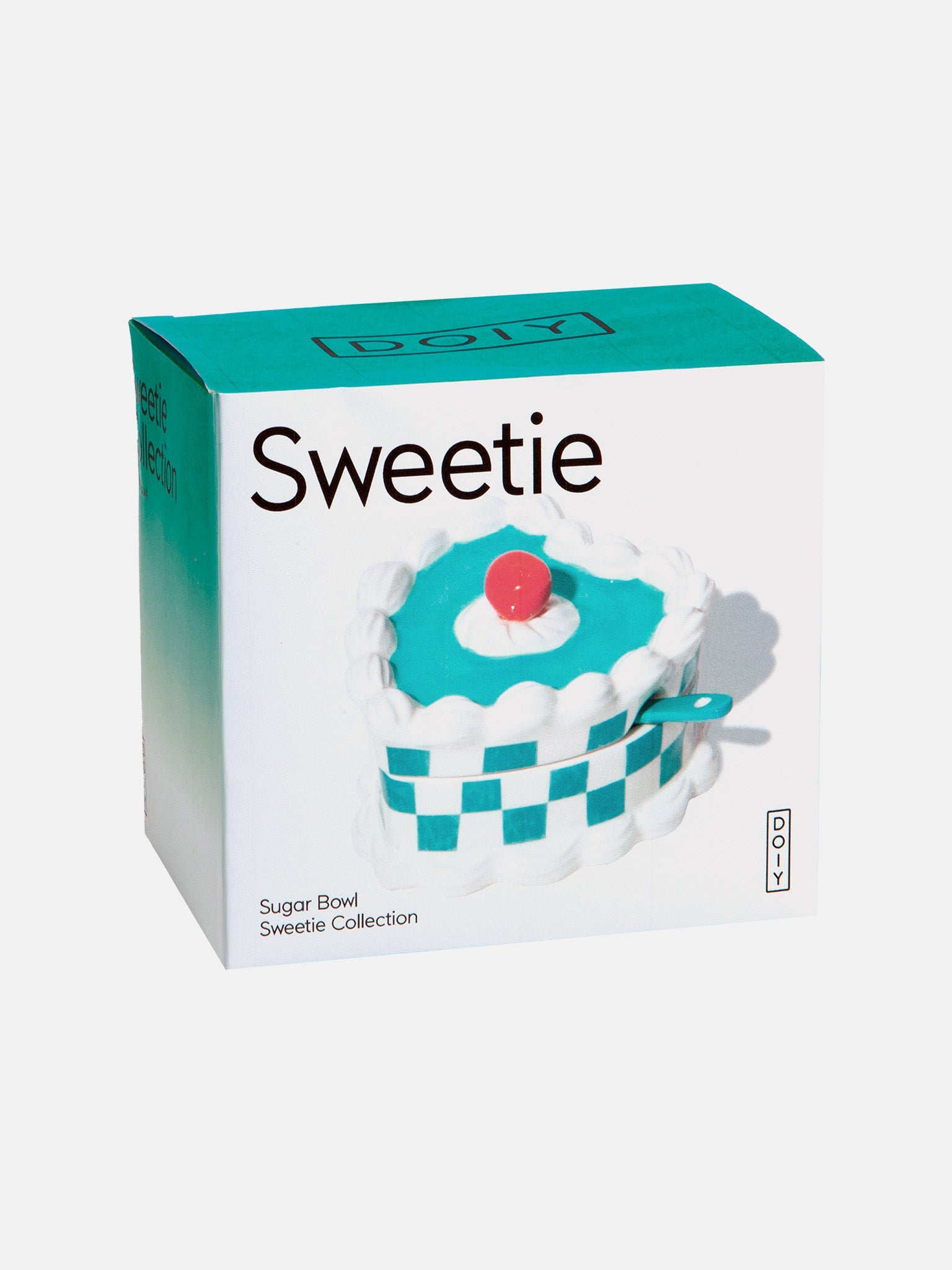 Sweetie Heart Cake Sugar Bowl - Sugar Bowl Doiy Design Modern Love Store Glasgow