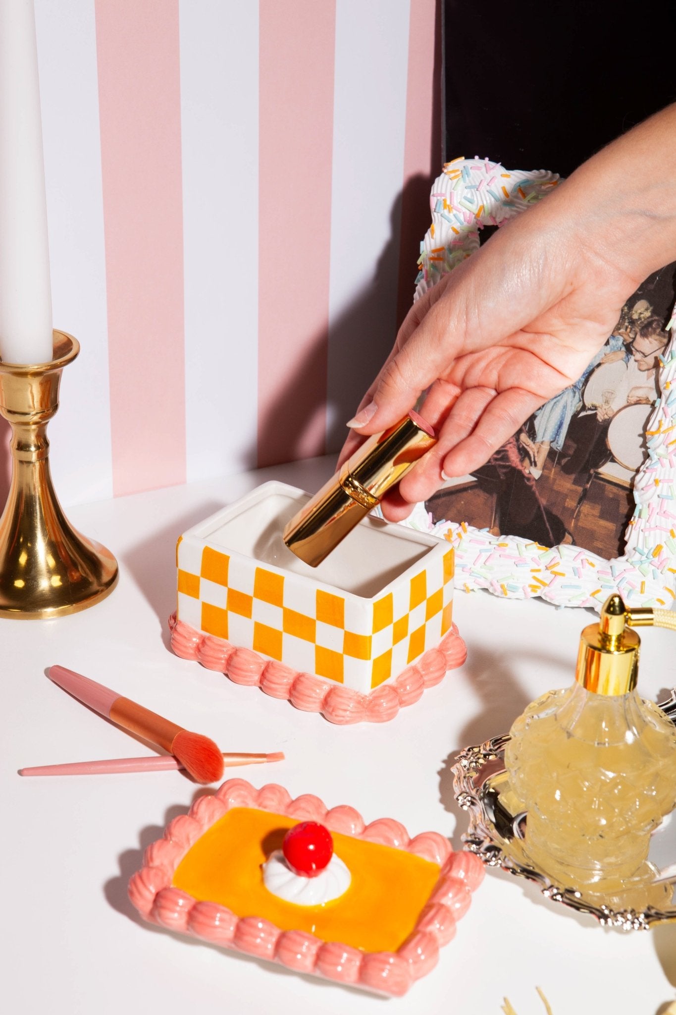 Sweetie Rectangle Cake Storage Box - Storage Box Doiy Design Modern Love Store Glasgow