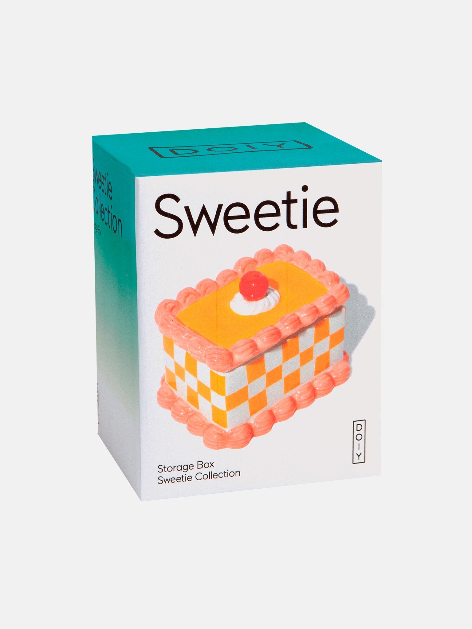 Sweetie Rectangle Cake Storage Box - Storage Box Doiy Design Modern Love Store Glasgow