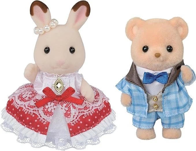 Sylvanian Families Anniversary Friends. Freya & Theo 40th Anniversary kids  Sylvanian Families