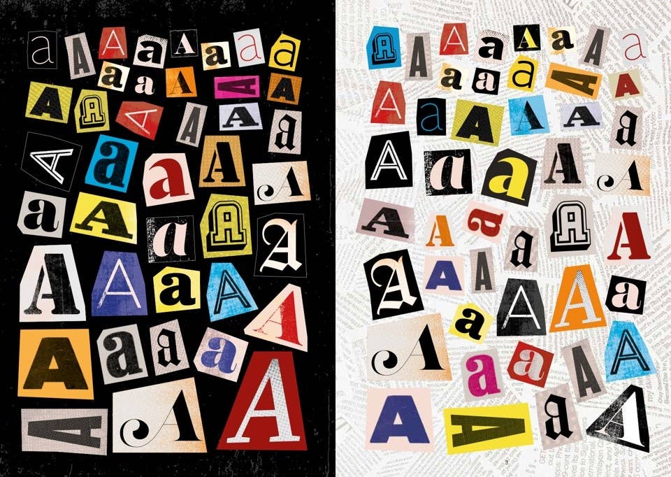 The Ransom Note Sticker Book stickers 