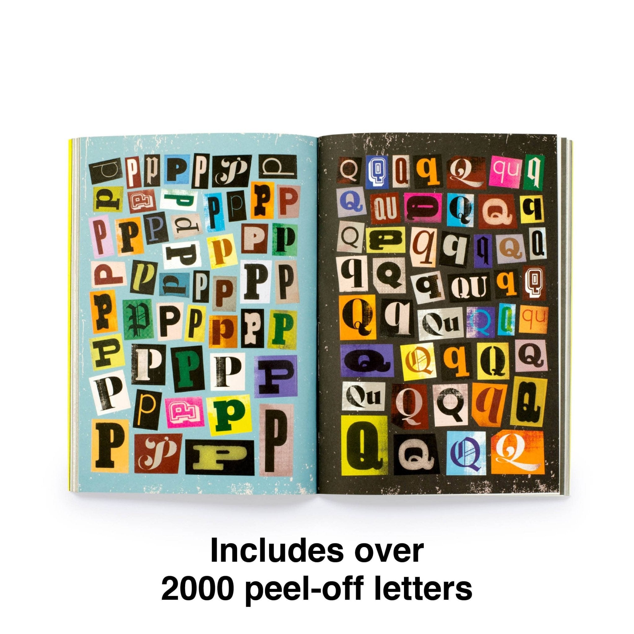 The Ransom Note Sticker Book stickers 