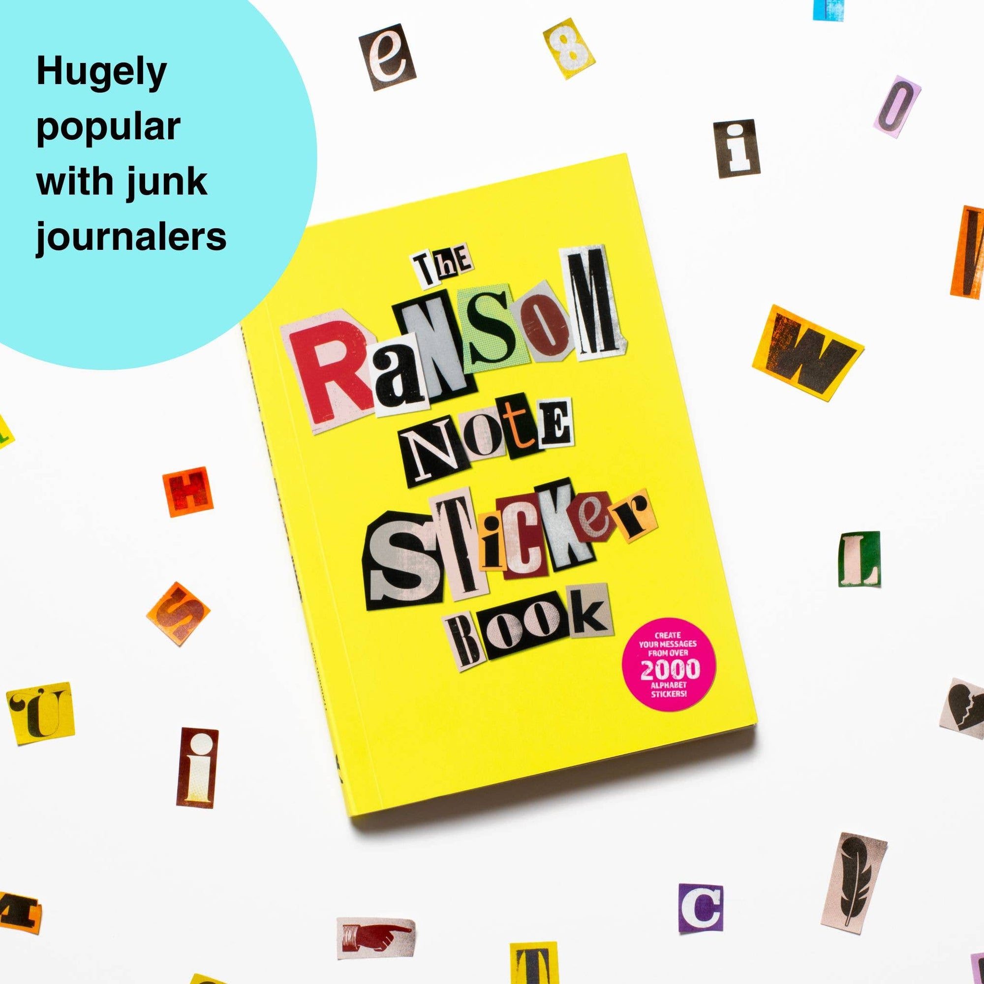 The Ransom Note Sticker Book stickers 