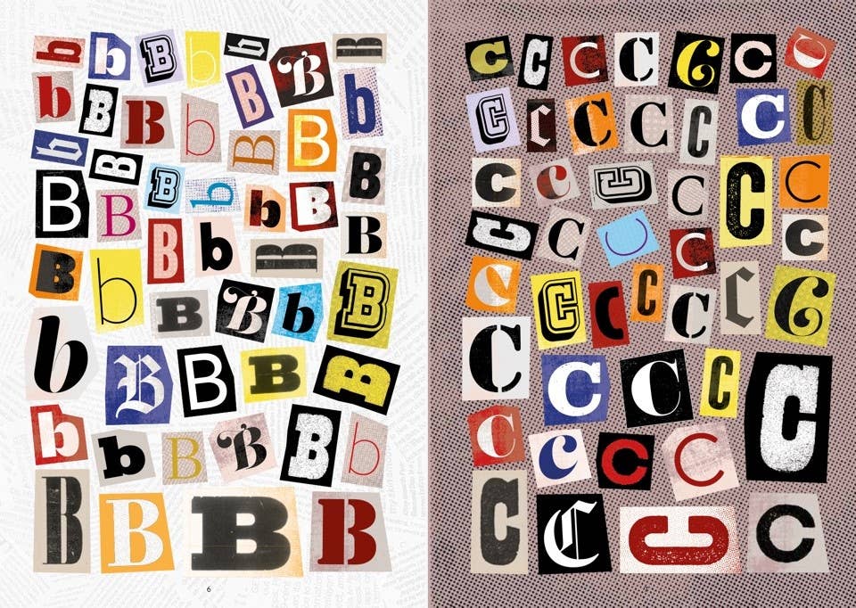 The Ransom Note Sticker Book stickers 