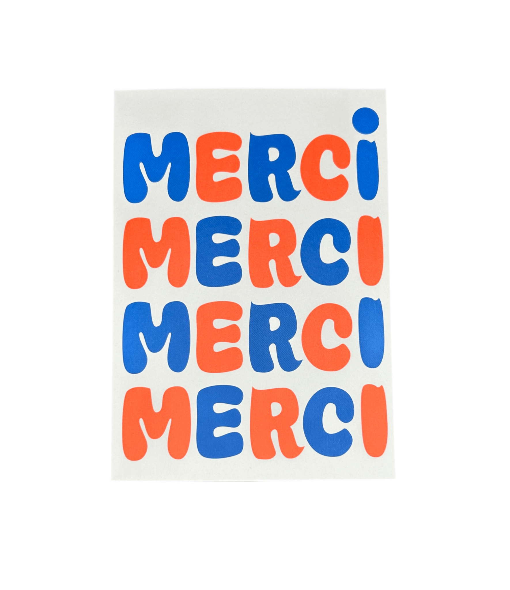 Thank you card - Modern Love Store Glasgow Modern Love Store Glasgow