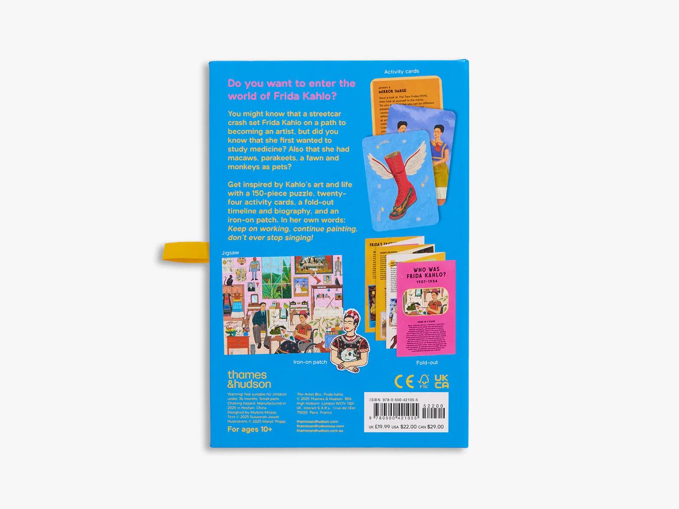 The Artist Box: Frida Kahlo - Books Thames & Hudson Modern Love Store Glasgow