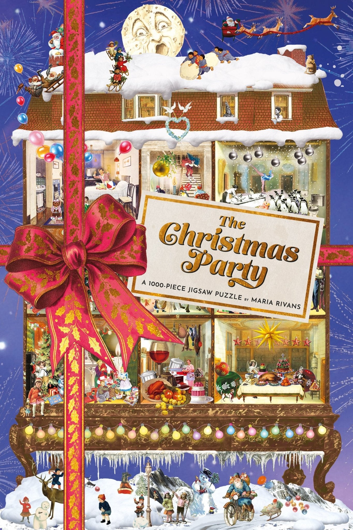 The Christmas Party A 1000 - Piece Jigsaw Puzzle - Jigsaw Thames & Hudson Modern Love Store Glasgow