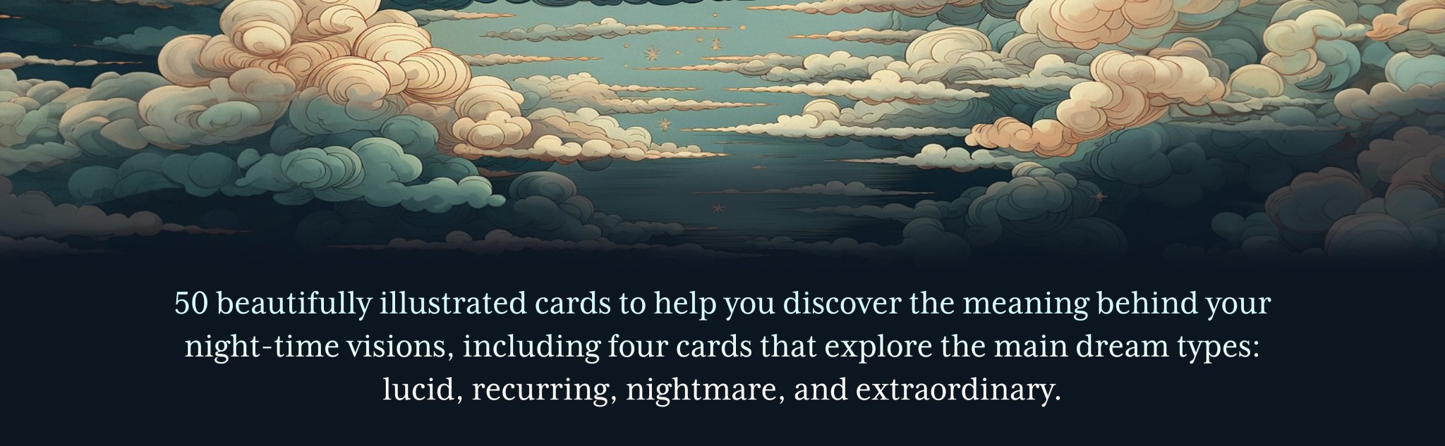 The Little Deck of Dreams - Card Thames & Hudson Modern Love Store Glasgow