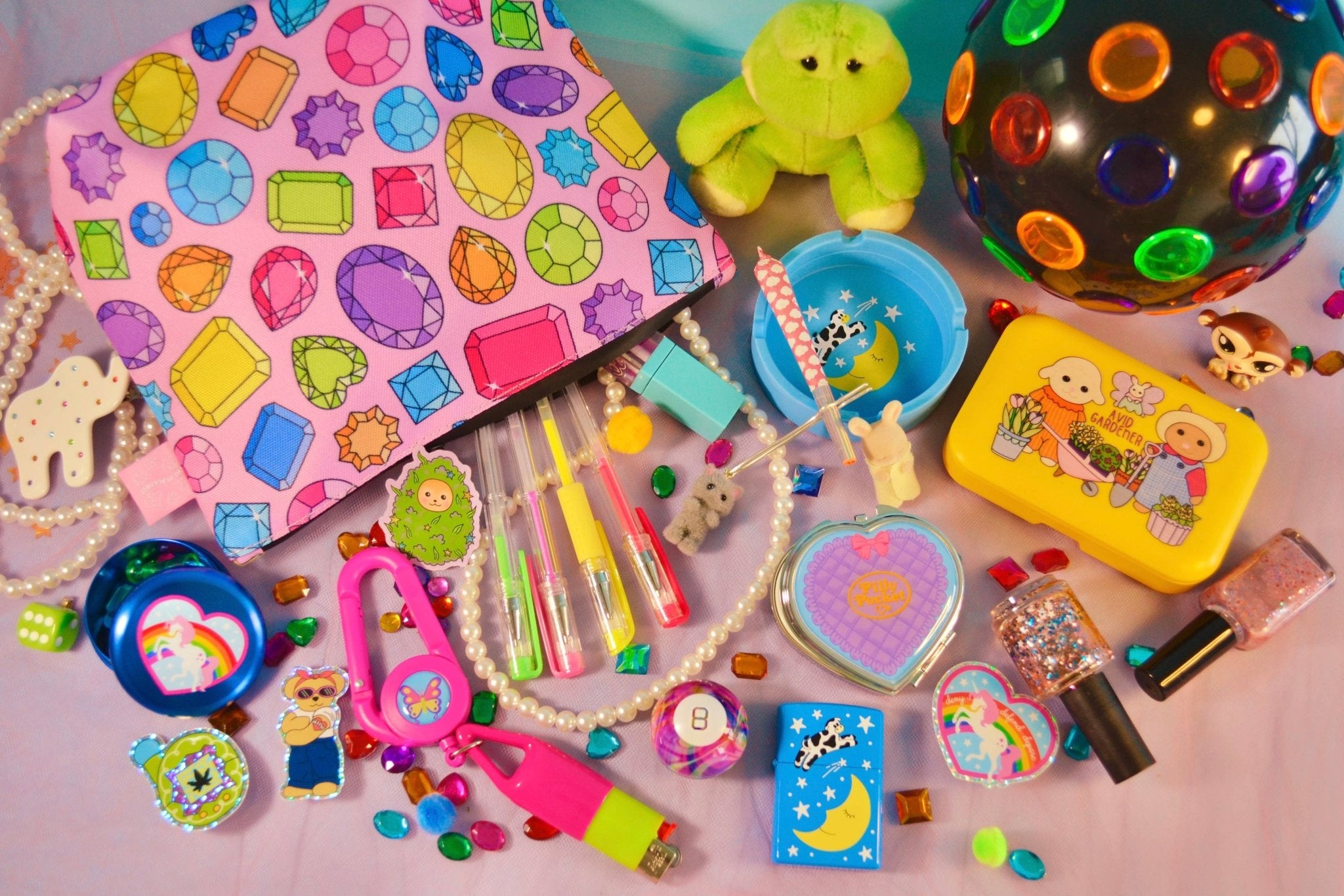 Avid Gardener Stash Box - The Peach Fuzz Modern Love Store Glasgow