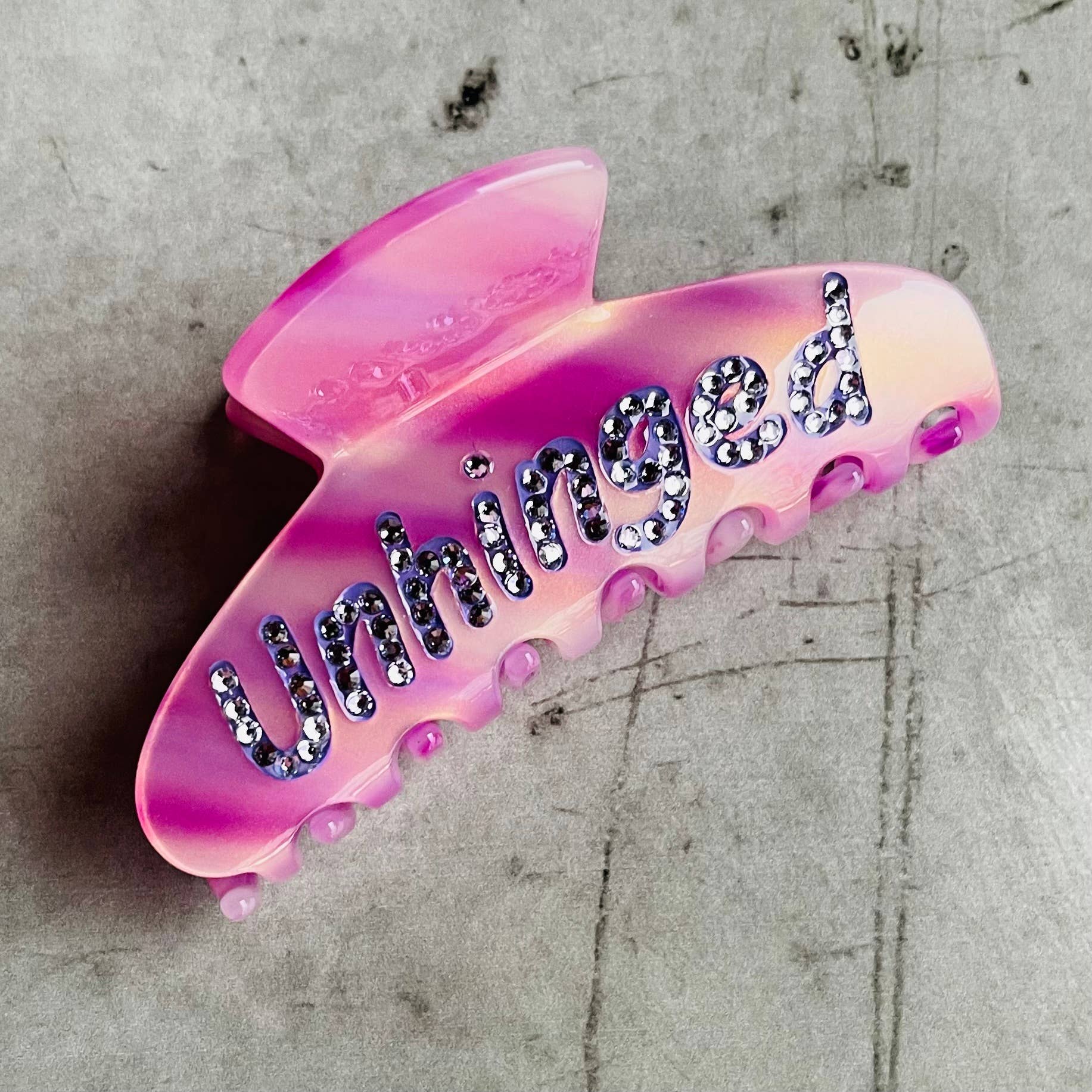 Unhinged Rhinestone Hair Claw hair - accessories 