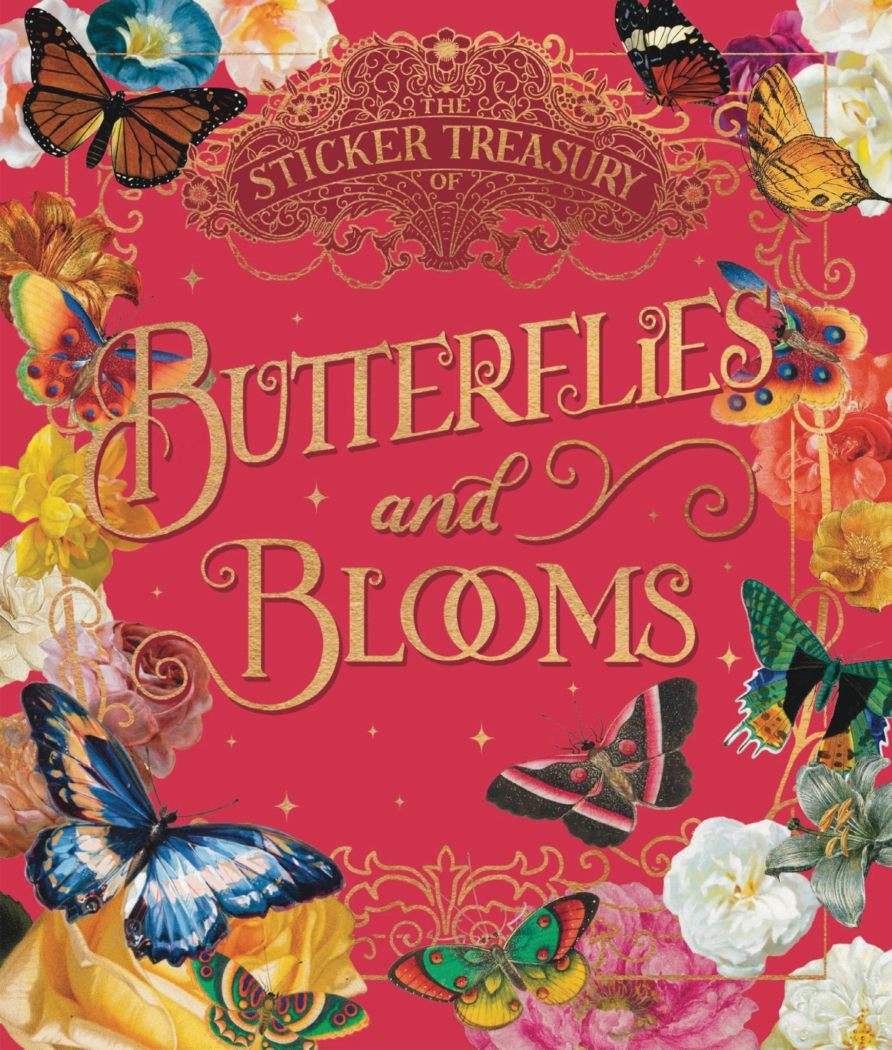 The Sticker Treasury of Blooms and Butterflies - Books Thames & Hudson Modern Love Store Glasgow