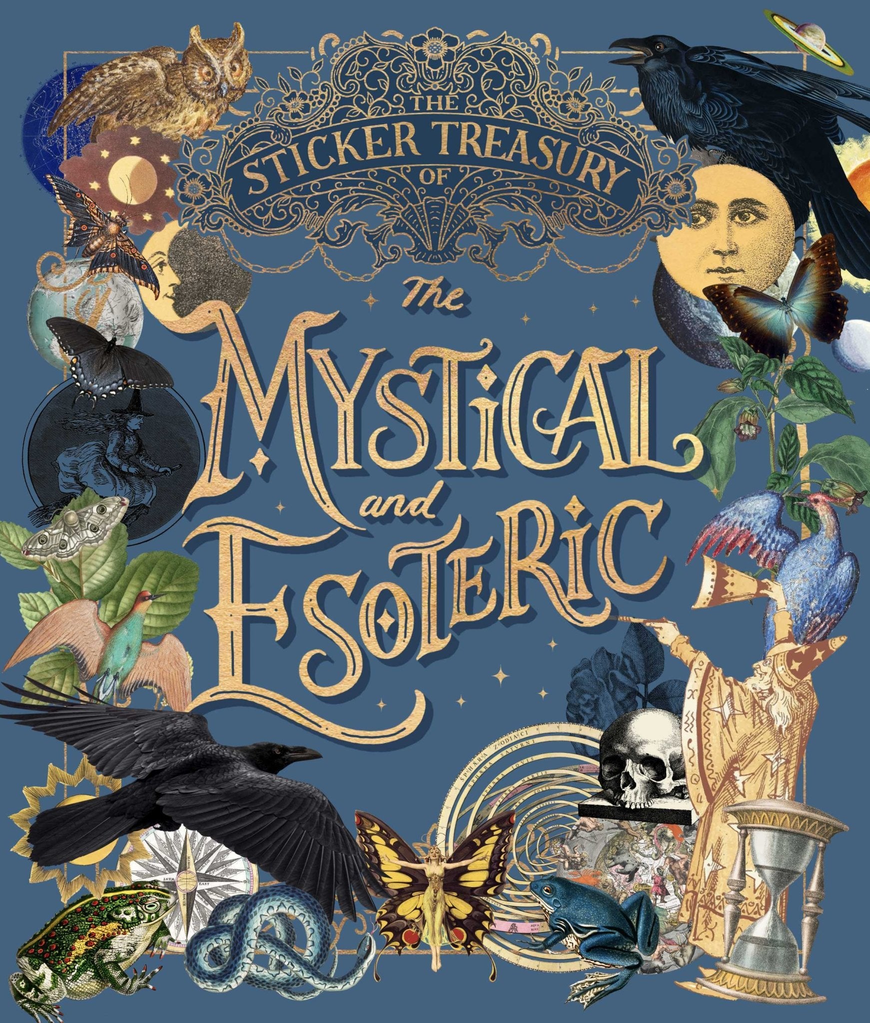 The Sticker Treasury of the Mystical and Esoteric - Books Thames & Hudson Modern Love Store Glasgow