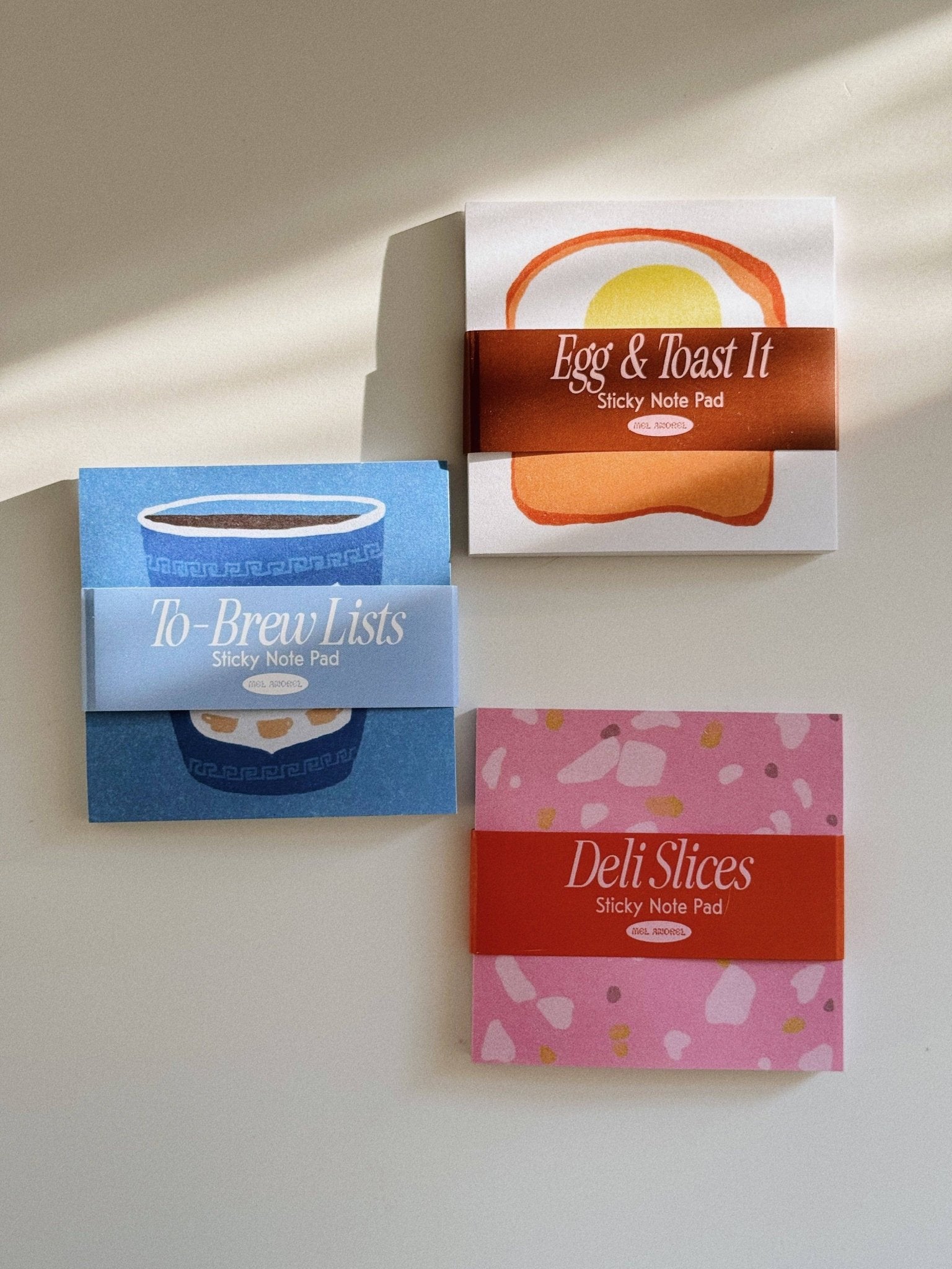 To - Brew List Sticky Notes - Mel Andrel Modern Love Store Glasgow