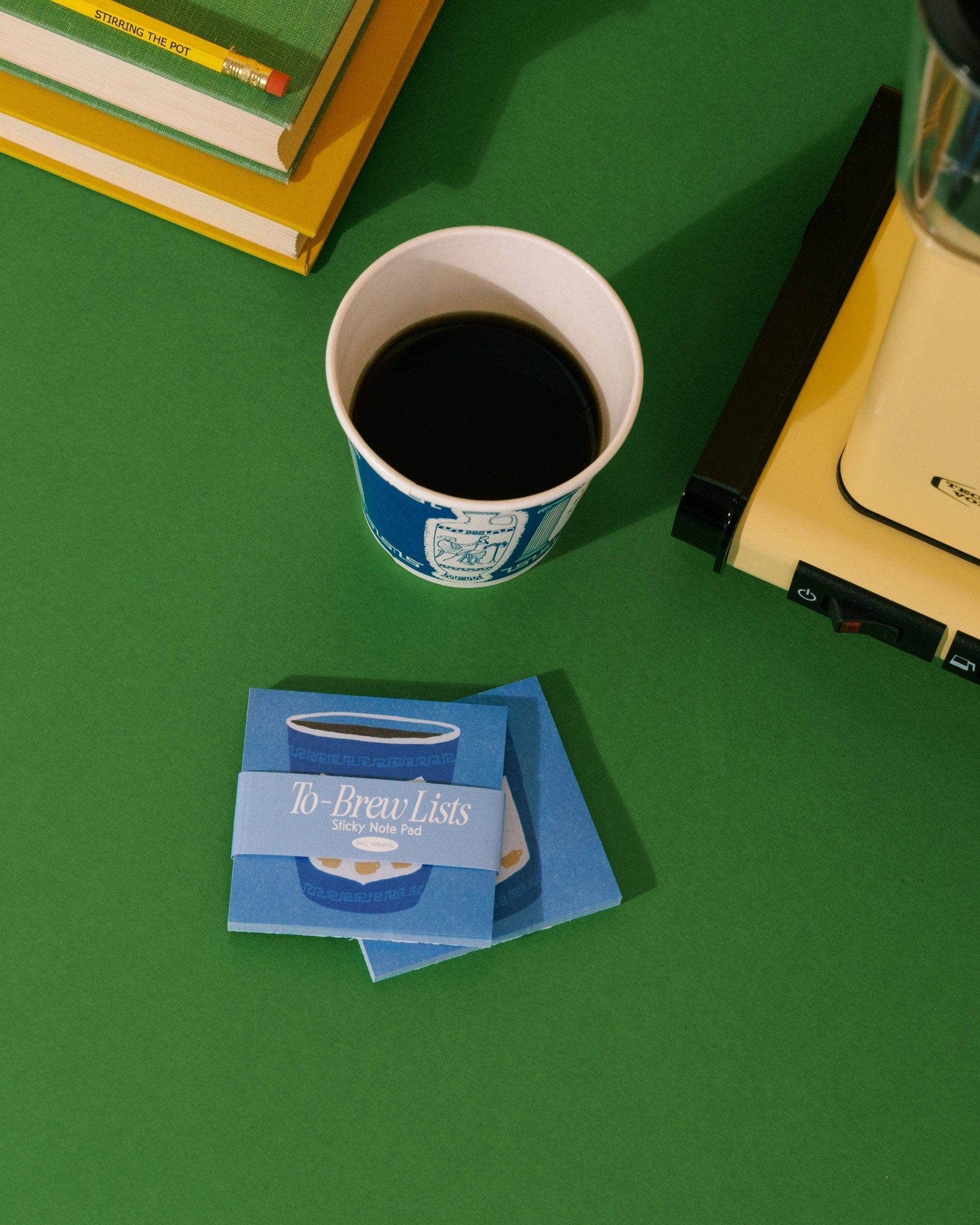 To - Brew List Sticky Notes - Mel Andrel Modern Love Store Glasgow