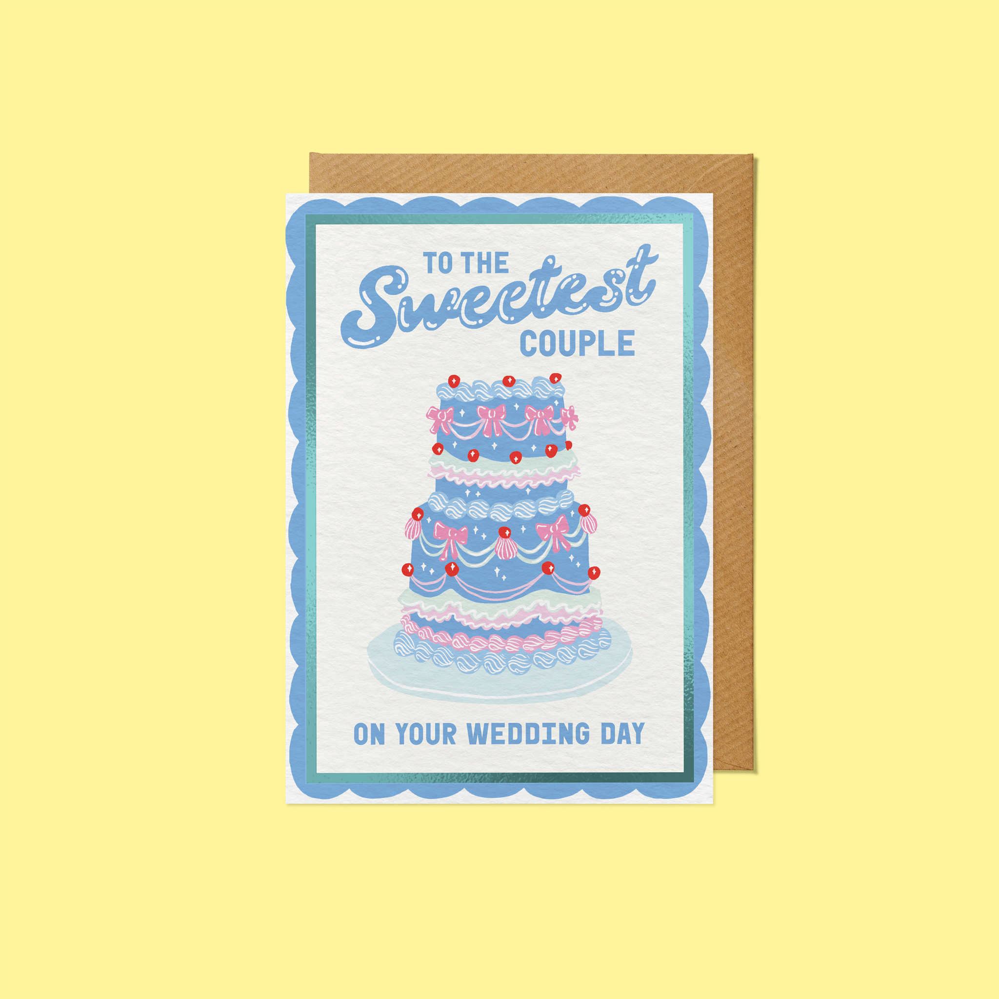 To the Sweetest Couple on your Wedding Day - SANDERS DE ROEPER Modern Love Store Glasgow