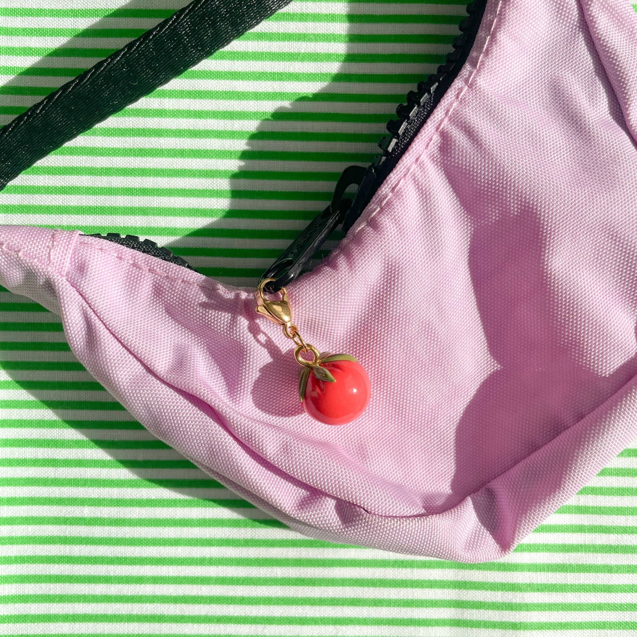 Tomato Bag Charm - Bold Blossom Shop Modern Love Store Glasgow