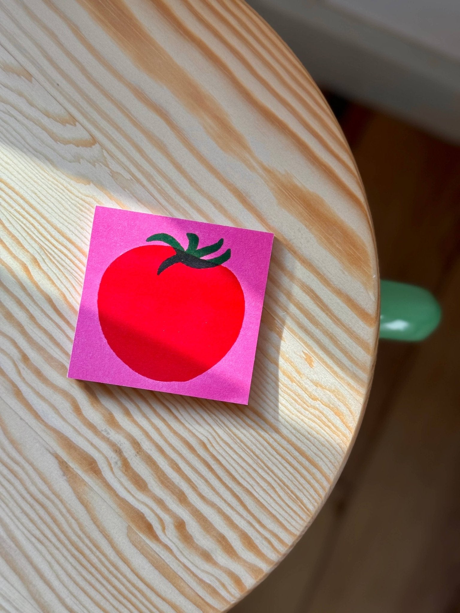 Tomato - do List Sticky Notes - Mel Andrel Modern Love Store Glasgow