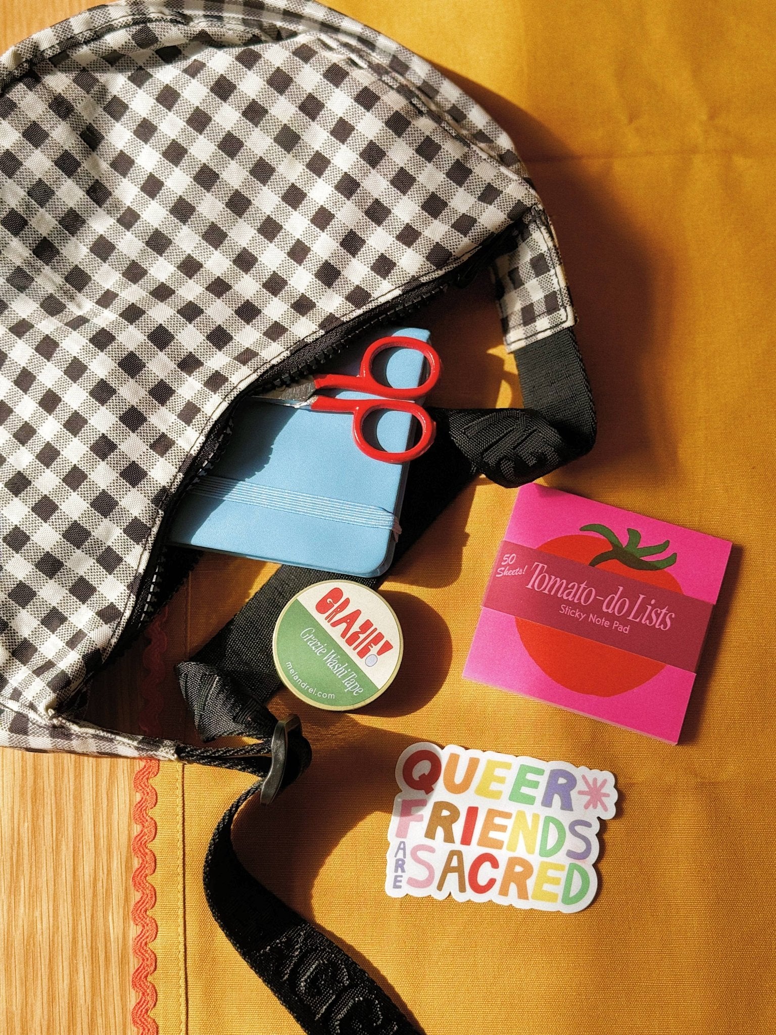 Tomato - do List Sticky Notes - Mel Andrel Modern Love Store Glasgow