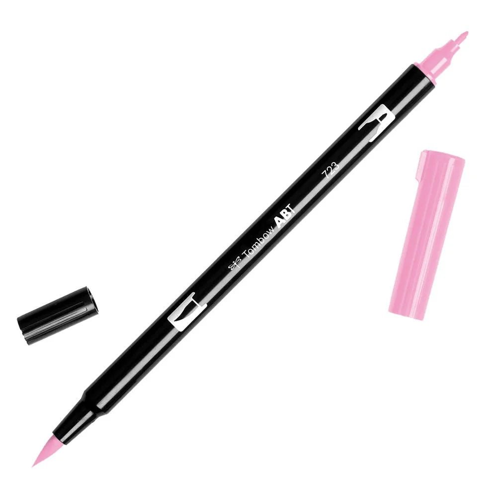 Tombow ABT Dual Brush Pen Pink pen 