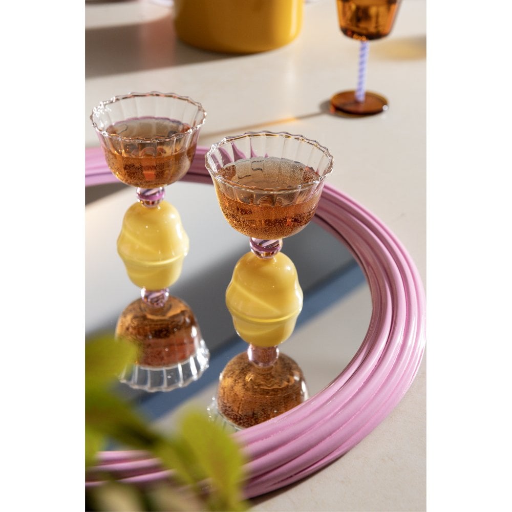 Tulip Glass Set of 2 - &K Amsterdam Modern Love Store Glasgow