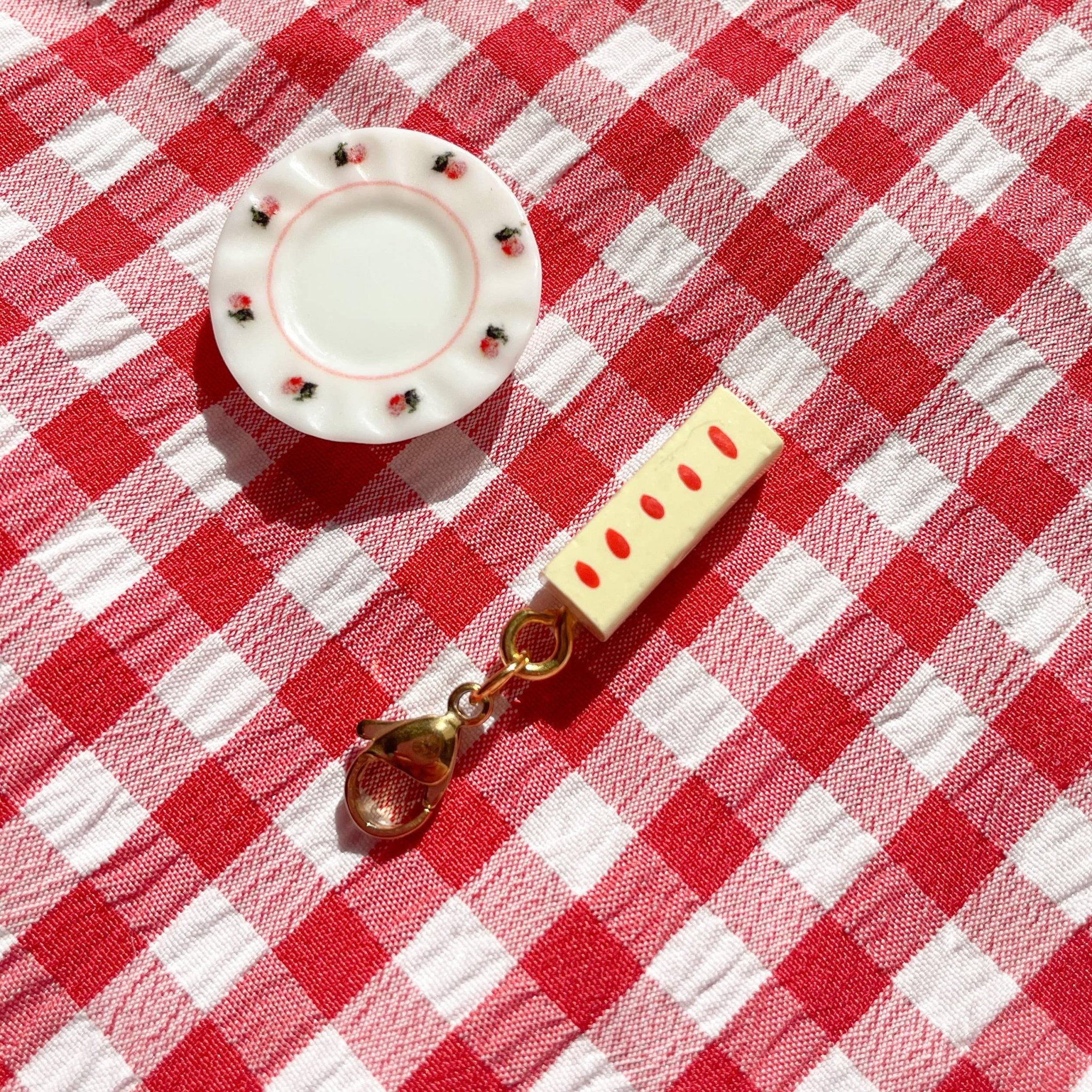 Unsalted Butter Bag Charm - Bold Blossom Shop Modern Love Store Glasgow