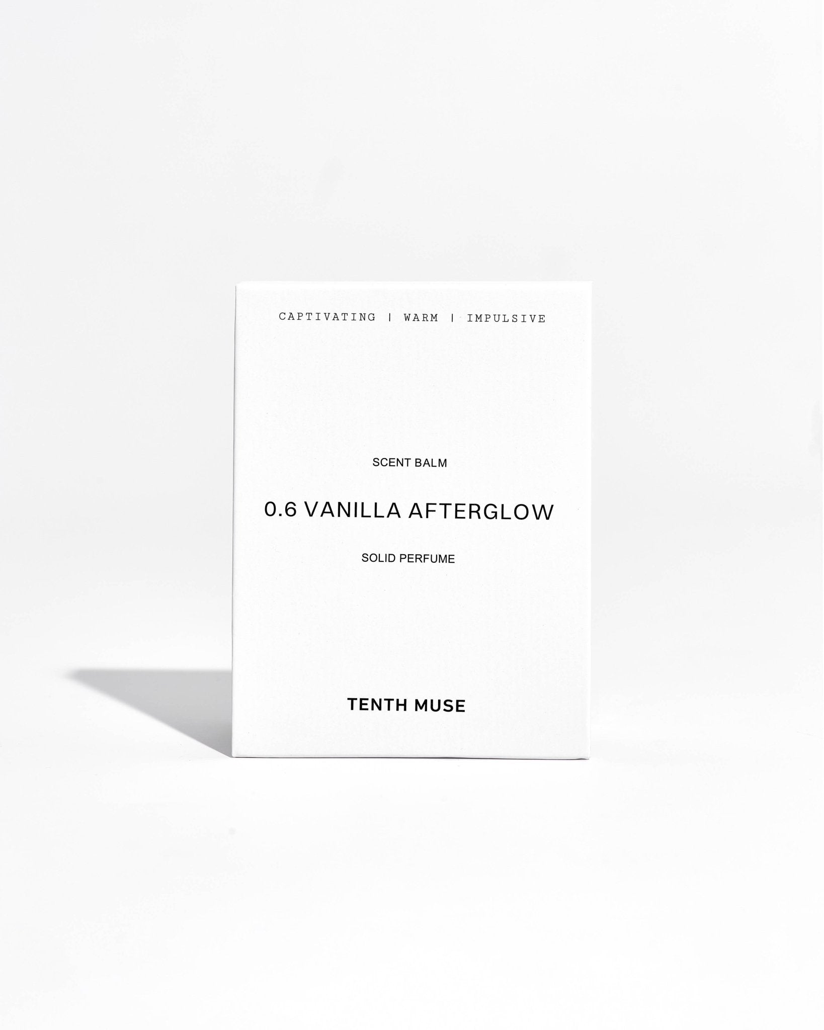 Vanilla Afterglow Solid Perfume - TENTH MUSE Modern Love Store Glasgow