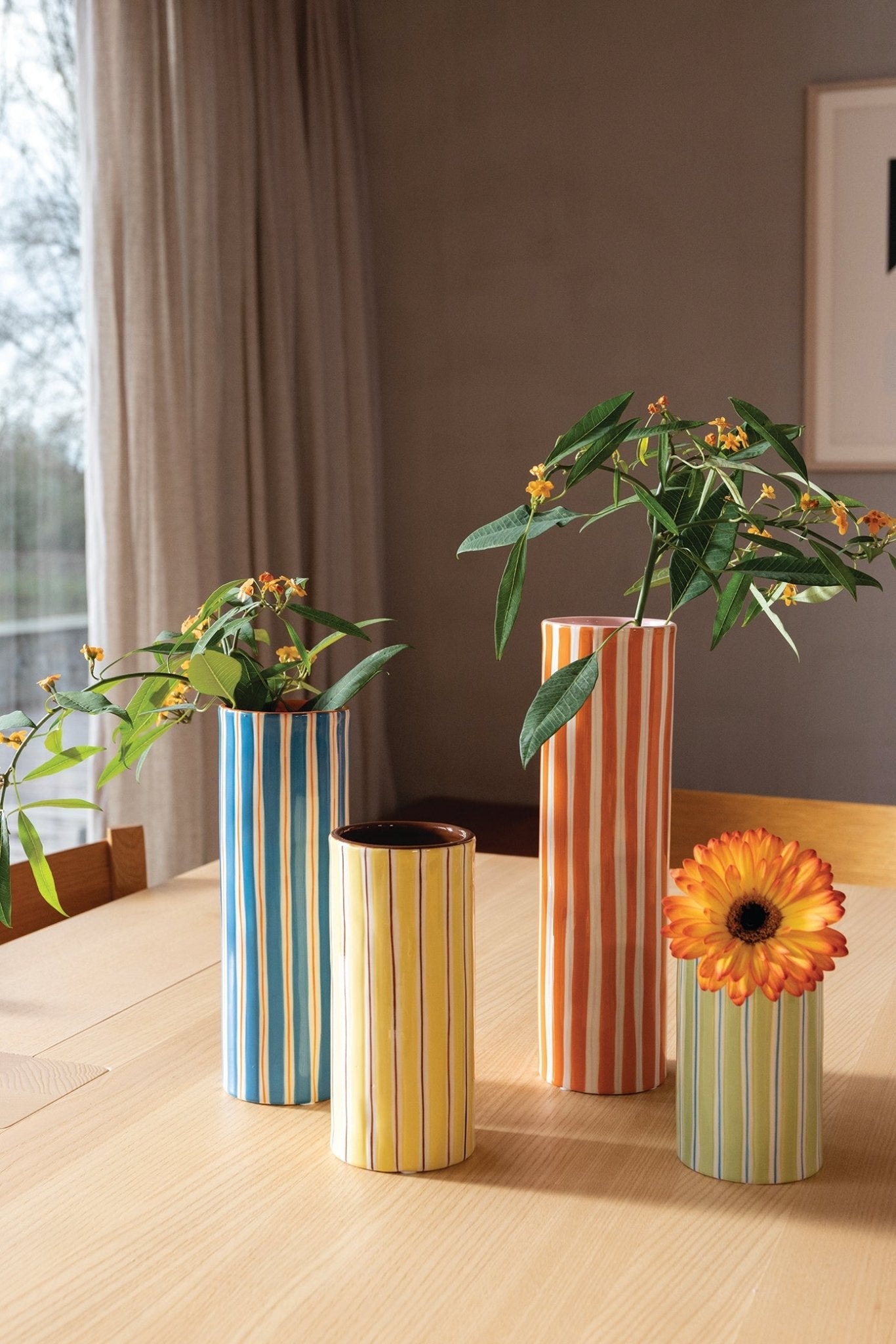 Vase Ray Blue - Vases &K Amsterdam Modern Love Store Glasgow