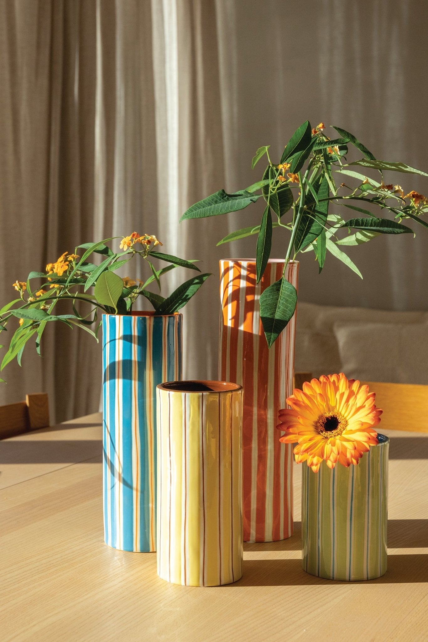 Vase Ray Green - Vases &K Amsterdam Modern Love Store Glasgow