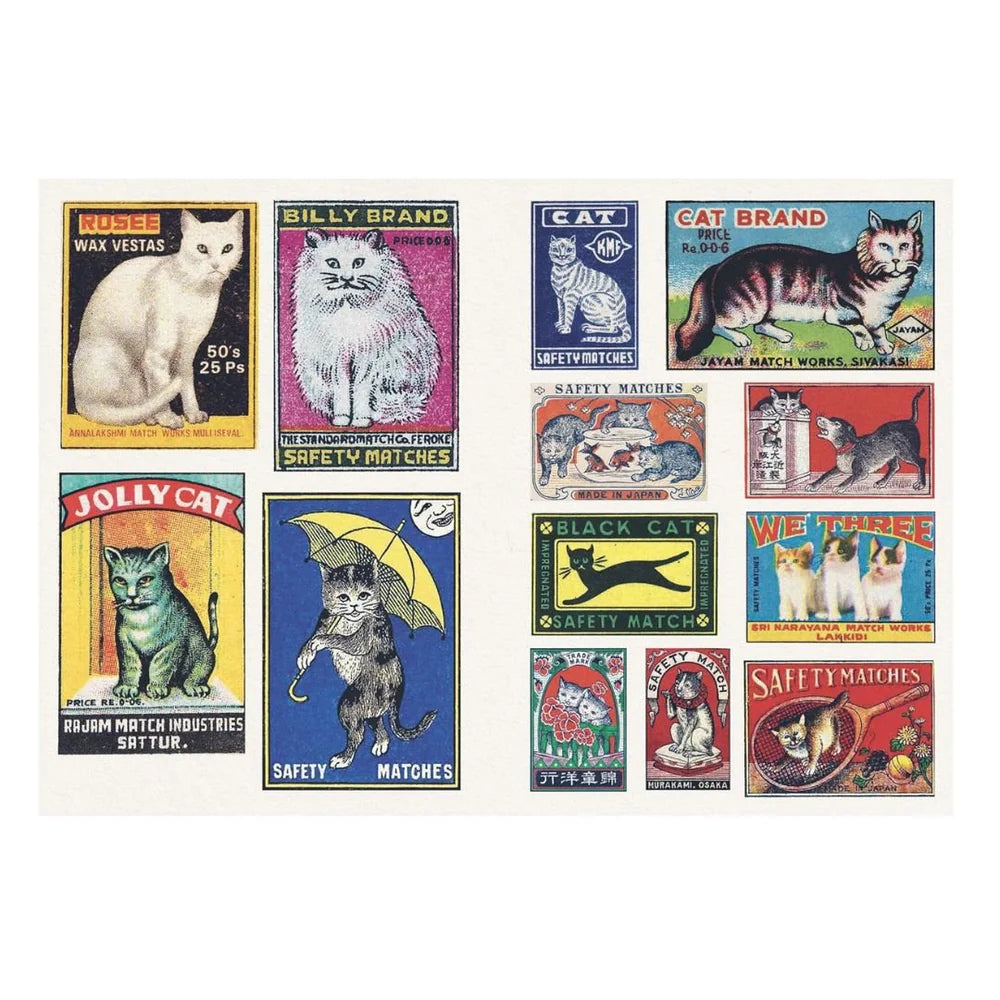 Vintage Matchbook Sticker Book