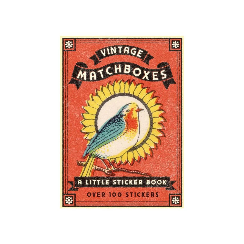 Vintage Matchbook Sticker Book