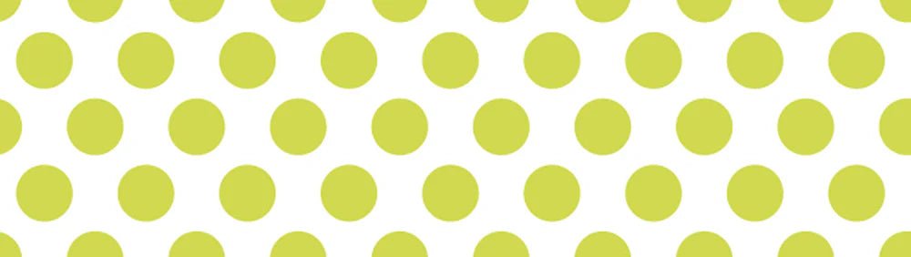 Washi Tape - Dot Lime - 15mm stationery  washi tape