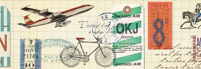 Washi Tape - Travel Way - 30mm - washi tape Stone Marketing Modern Love Store Glasgow