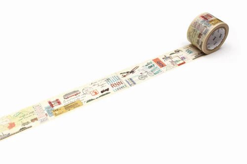 Washi Tape - Travel Way - 30mm - washi tape Stone Marketing Modern Love Store Glasgow
